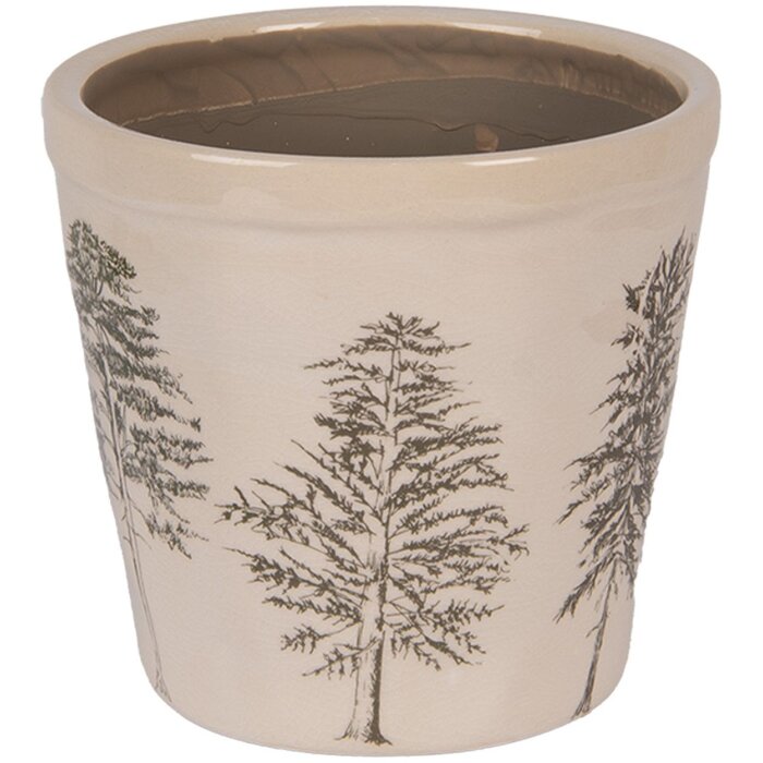 Clayre & Eef 6CENPT0001M Pot Décoration Ø 15x14 cm