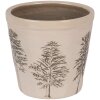 Clayre & Eef 6CENPT0001M Pot Décoration Ø 15x14 cm