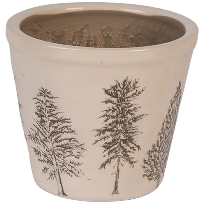 Clayre & Eef Pot à fleurs décoratif Ø 12x11 cm