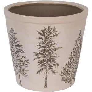 Clayre & Eef 6CENPT0001XL Pot Décoration Ø 21x20 cm