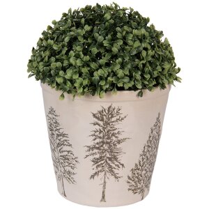 Clayre & Eef 6CENPT0001XL Pot Décoration Ø 21x20 cm