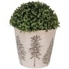 Clayre & Eef 6CENPT0001XL Pot Décoration Ø 21x20 cm