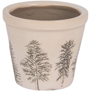 Clayre & Eef 6CENPT0001XS Pot de Fleurs Décoration Ø 8x7 cm