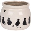 Clayre & Eef Pot de fleurs décoratif Ø 20x15 cm