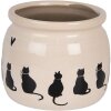 Clayre & Eef 6CEPWS0001M Pot de Fleurs Décoratif Ø 16x13 cm
