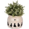 Clayre & Eef 6CEPWS0001M Pot de Fleurs Décoratif Ø 16x13 cm