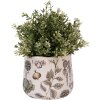 Clayre & Eef 6CETKG0001S Pot de Fleurs Beige Ø14x12 cm Céramique
