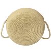 Juleeze JZBG0304 Sac Boho Ronde Ø14x8 cm Beige