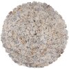 Clayre & Eef Applique murale Ø62 cm Gris Blanc Style ancien Fer E27