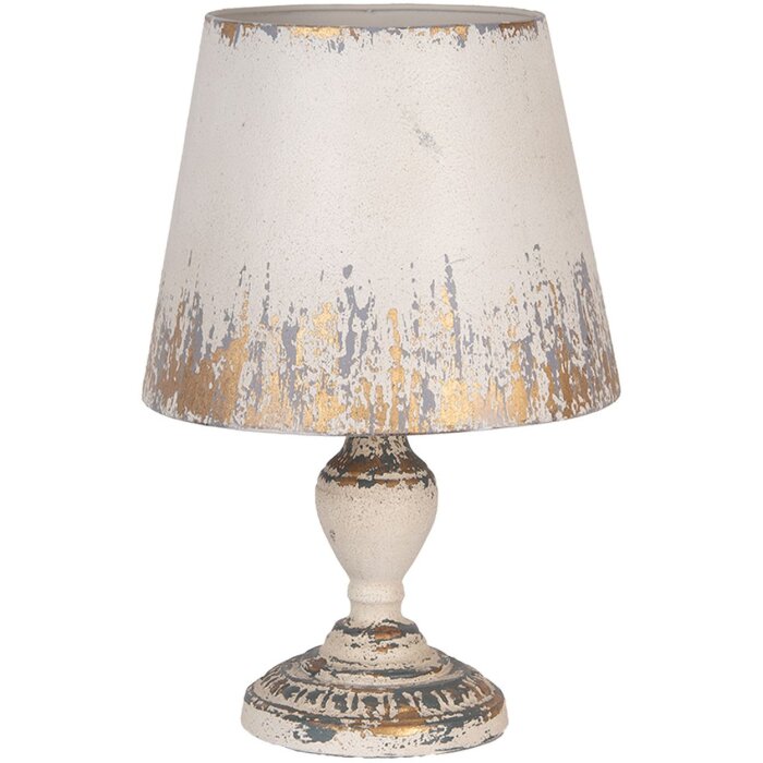 Clayre & Eef Lampe de table E27 Ø 32x47 cm Style ancien