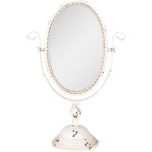 Clayre & Eef 62S330 Miroir de table Beige Brun...