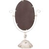 Clayre & Eef 62S330 Miroir de table Beige Brun 34x16x50 cm Oval Style Vintage