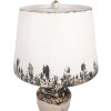 Clayre & Eef 6LMC0110 Lampe de table beige 32x60cm style ancien