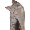 Clayre & Eef Chaussure Décorative Métal Cuivre Antique 32x12x36cm