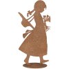 Clayre & Eef 6Y5958 Figur décorative enfant métal rouille 21x10x43 cm