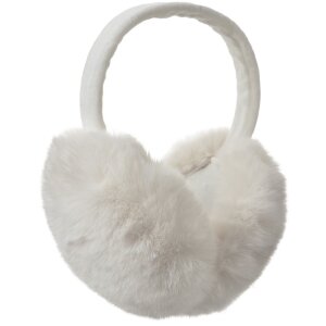 Juleeze JZEW0008W Cache-oreilles Blanc Fourrure Douillette
