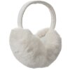 Juleeze JZEW0008W Cache-oreilles Blanc Fourrure Douillette