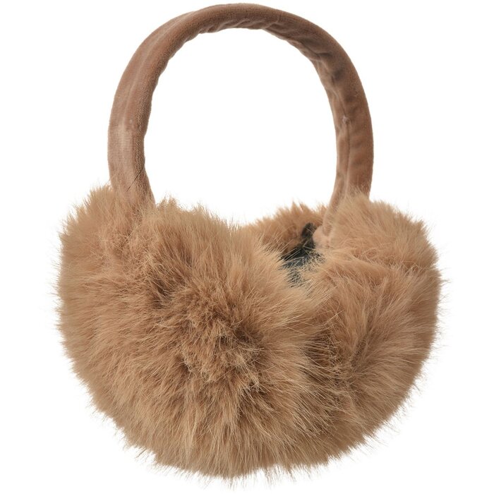 Juleeze JZEW0009BE Chauffe-oreilles marron doux chaud