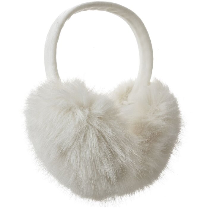 Juleeze JZEW0009W Cache-oreilles blanc fourrure synthétique