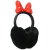 Juleeze JZEW0012 Bandeau chauffe-oreilles noir à nœud rouge