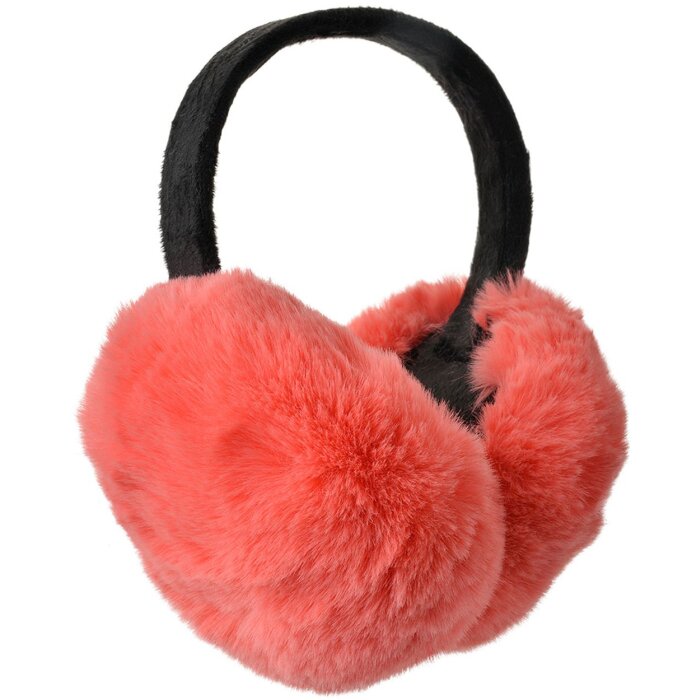 Juleeze JZEW0016P Bandeau chauffante rose fourrure souple femme