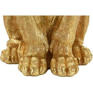 Mauro Ferretti Statue Lion Manteau Royal 30x42x74 cm doré