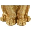 Mauro Ferretti Statue Lion Manteau Royal 30x42x74 cm doré