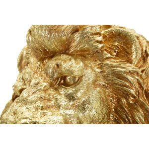Mauro Ferretti Statue lion assis doré 45x29x55 cm