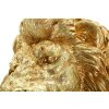 Mauro Ferretti Statue lion assis doré 45x29x55 cm