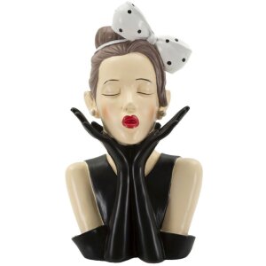 Mauro Ferretti Vase Hollywood multicolore 17x14x30,5 cm
