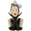 Mauro Ferretti Vase Hollywood multicolore 17x14x30,5 cm