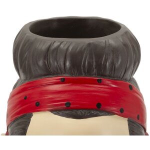 Mauro Ferretti Vase Femme Hollywood 21x16x27 cm multicolore