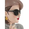 Mauro Ferretti Statue Parisienne 18,5x14x26 cm gris