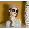 Mauro Ferretti Statue Parisienne 18,5x14x26 cm gris