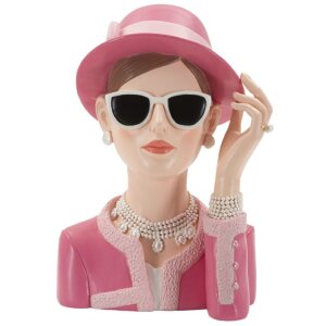 Mauro Ferretti Figurine Parisienne 18x11x26 cm rose