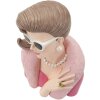 Mauro Ferretti Figurine Femme Parisienne 18x12x28 cm rose