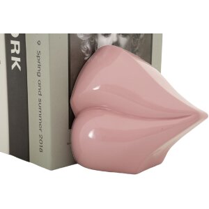 Mauro Ferretti Support à livres Mouth 27x9x13 cm rose