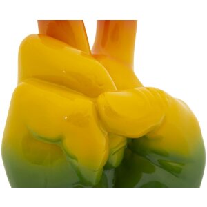 Mauro Ferretti Figurine main arc-en-ciel Victoire 16x13x36,5 cm multicolore