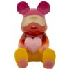 Mauro Ferretti Figurine ours arc-en-ciel 21,5x20,5x32 cm rouge jaune