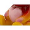 Mauro Ferretti Figurine ours arc-en-ciel 21,5x20,5x32 cm rouge jaune