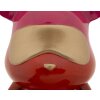 Mauro Ferretti Figurine ours arc-en-ciel 21,5x20,5x32 cm rouge jaune