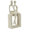 Mauro Ferretti Stons Figurine en paire 11,5x9x25 cm crème