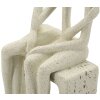 Mauro Ferretti Stons Figurine en paire 11,5x9x25 cm crème