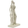 Mauro Ferretti Figurine familiale Stons 16x8x30,5 cm crème