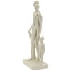 Mauro Ferretti Figurine familiale Stons 16x8x30,5 cm crème