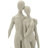 Mauro Ferretti Figurine familiale Stons 16x8x30,5 cm crème