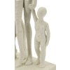 Mauro Ferretti Figurine familiale Stons 16x8x30,5 cm crème