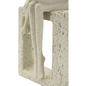 Mauro Ferretti Figurine Maternité 10x7x26 cm crème