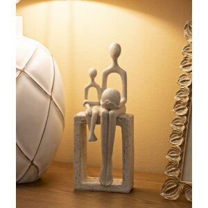Mauro Ferretti Figurine Maternité 10x7x26 cm crème