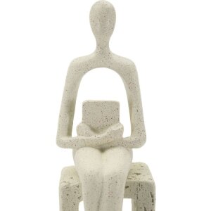Mauro Ferretti Figurine Stons crème 8,5x6,5x24 cm